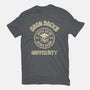 Goon Docks University-Womens-Fitted-Tee-retrodivision