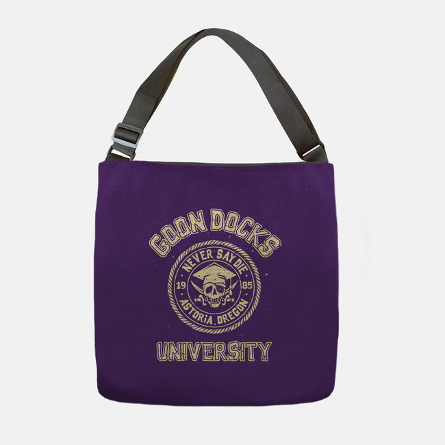 Goon Docks University-None-Adjustable Tote-Bag-retrodivision