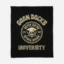 Goon Docks University-None-Fleece-Blanket-retrodivision