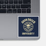 Goon Docks University-None-Glossy-Sticker-retrodivision