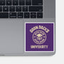 Goon Docks University-None-Glossy-Sticker-retrodivision