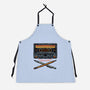 Crossbone Cassette-Unisex-Kitchen-Apron-glitchygorilla