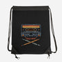 Crossbone Cassette-None-Drawstring-Bag-glitchygorilla