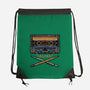 Crossbone Cassette-None-Drawstring-Bag-glitchygorilla