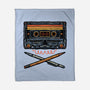 Crossbone Cassette-None-Fleece-Blanket-glitchygorilla