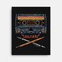 Crossbone Cassette-None-Stretched-Canvas-glitchygorilla