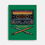 Crossbone Cassette-None-Stretched-Canvas-glitchygorilla