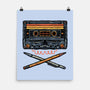 Crossbone Cassette-None-Matte-Poster-glitchygorilla
