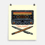 Crossbone Cassette-None-Matte-Poster-glitchygorilla