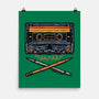 Crossbone Cassette-None-Matte-Poster-glitchygorilla