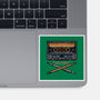 Crossbone Cassette-None-Glossy-Sticker-glitchygorilla
