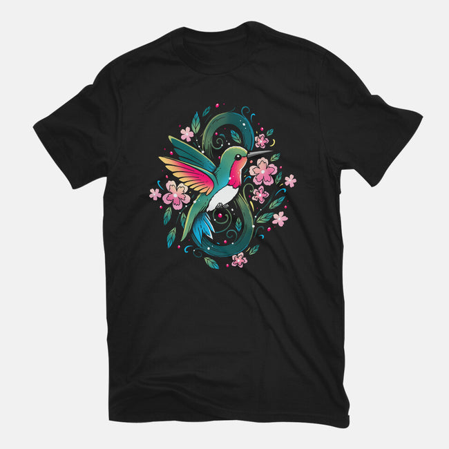 Humming Bird Infinity-Mens-Heavyweight-Tee-Vallina84