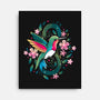 Humming Bird Infinity-None-Stretched-Canvas-Vallina84