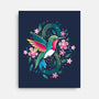Humming Bird Infinity-None-Stretched-Canvas-Vallina84