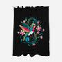Humming Bird Infinity-None-Polyester-Shower Curtain-Vallina84