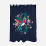 Humming Bird Infinity-None-Polyester-Shower Curtain-Vallina84