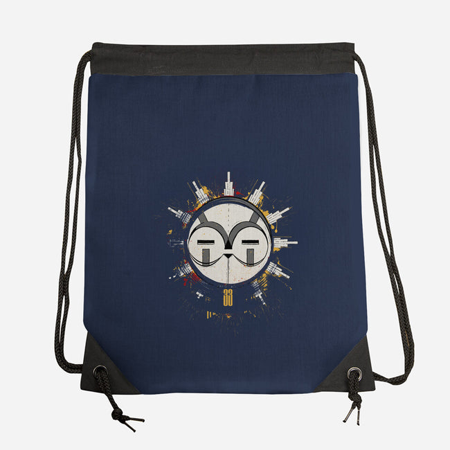 Legendary Being-None-Drawstring-Bag-rocketman_art