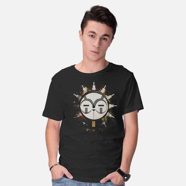 Legendary Being-Mens-Basic-Tee-rocketman_art