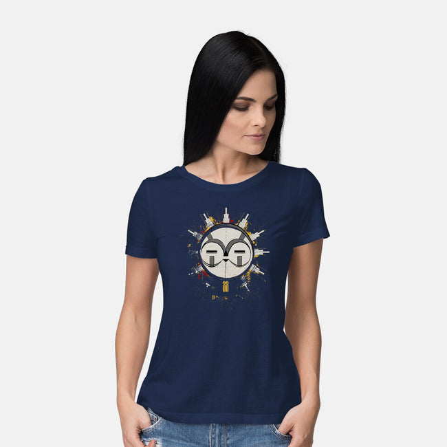 Legendary Being-Womens-Basic-Tee-rocketman_art