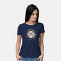 Legendary Being-Womens-Basic-Tee-rocketman_art