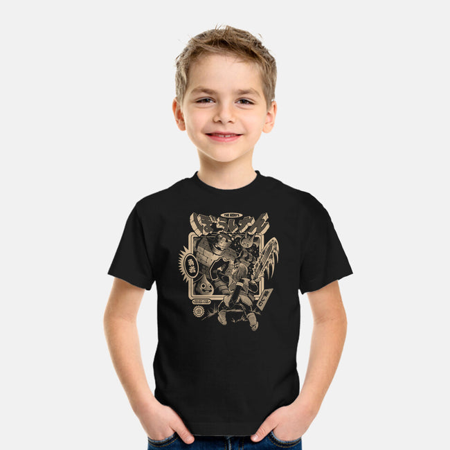 Luminous Adventure-Youth-Basic-Tee-ilustrata