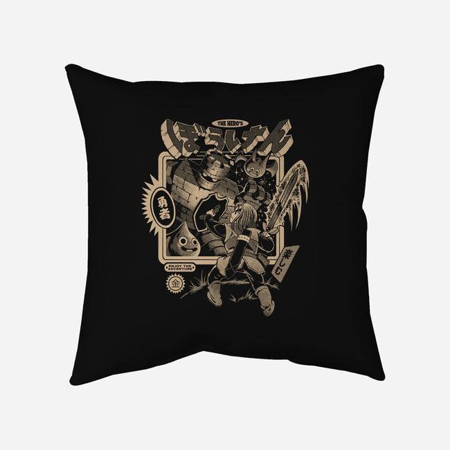 Luminous Adventure-None-Removable Cover w Insert-Throw Pillow-ilustrata