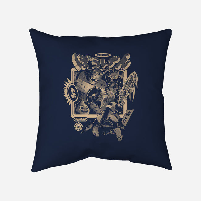 Luminous Adventure-None-Removable Cover w Insert-Throw Pillow-ilustrata