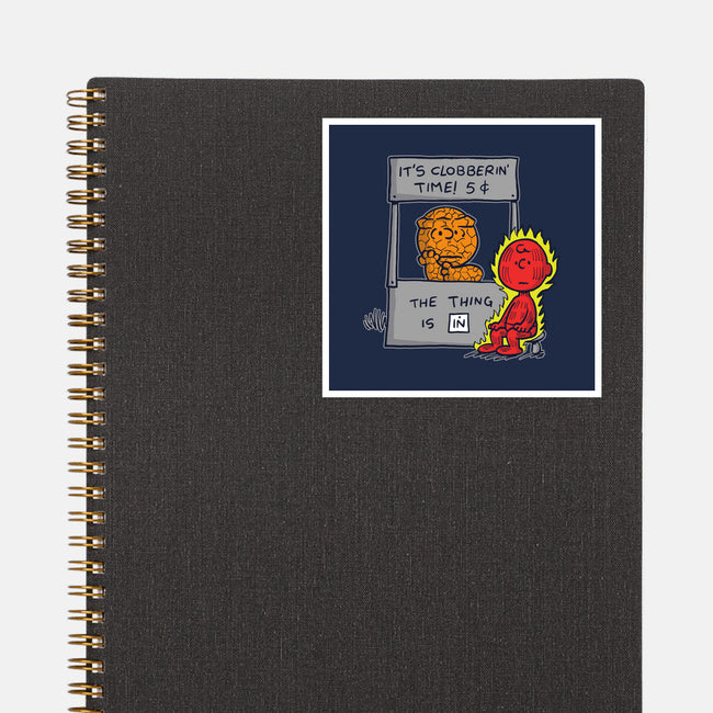 Fantastic Help-None-Glossy-Sticker-Barbadifuoco