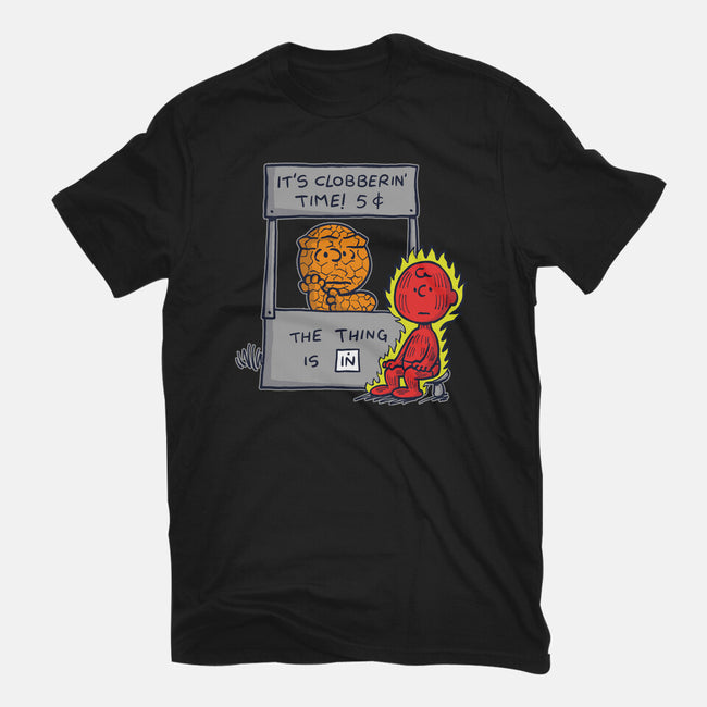 Fantastic Help-Womens-Fitted-Tee-Barbadifuoco