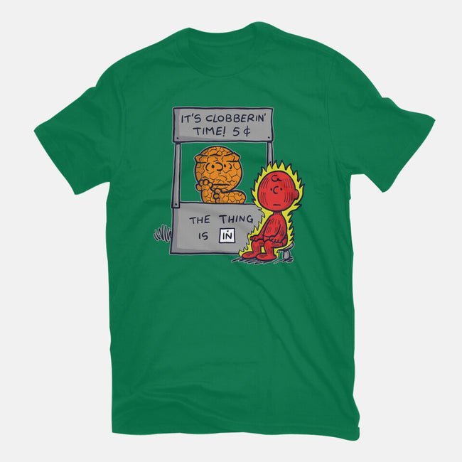 Fantastic Help-Womens-Fitted-Tee-Barbadifuoco