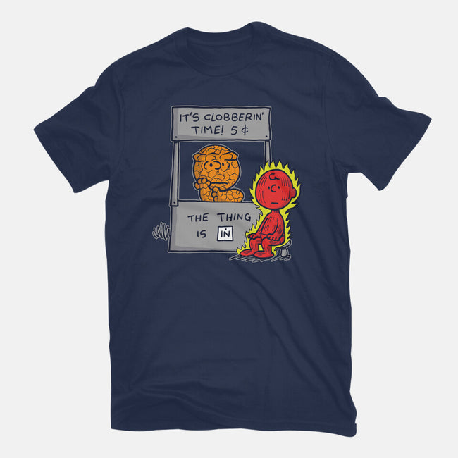 Fantastic Help-Womens-Fitted-Tee-Barbadifuoco