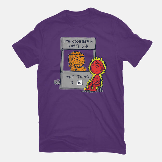 Fantastic Help-Womens-Fitted-Tee-Barbadifuoco