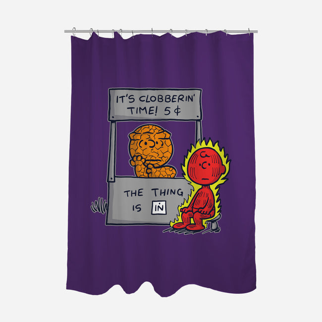 Fantastic Help-None-Polyester-Shower Curtain-Barbadifuoco