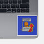 Fantastic Help-None-Glossy-Sticker-Barbadifuoco