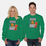 Fantastic Help-Unisex-Crew Neck-Sweatshirt-Barbadifuoco
