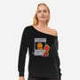 Fantastic Help-Womens-Off Shoulder-Sweatshirt-Barbadifuoco