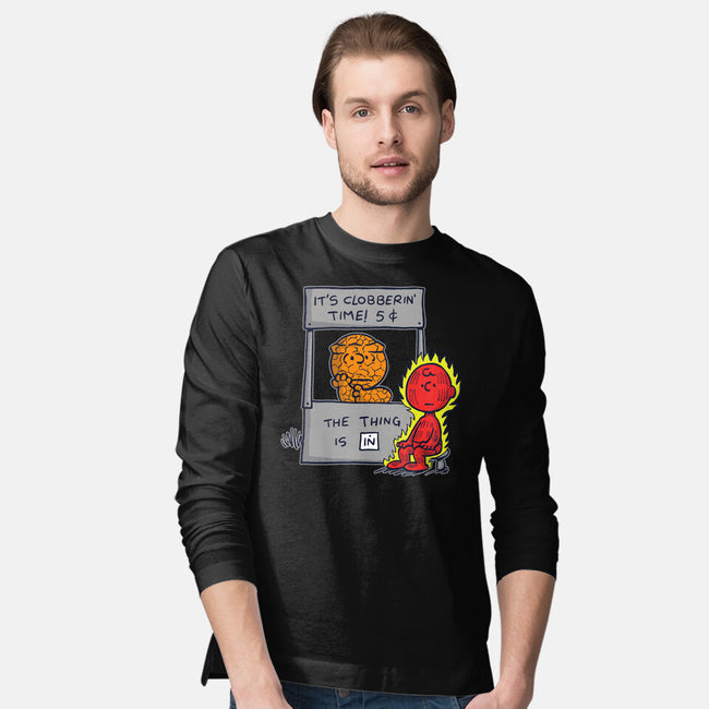 Fantastic Help-Mens-Long Sleeved-Tee-Barbadifuoco