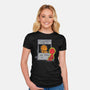 Fantastic Help-Womens-Fitted-Tee-Barbadifuoco