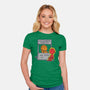 Fantastic Help-Womens-Fitted-Tee-Barbadifuoco