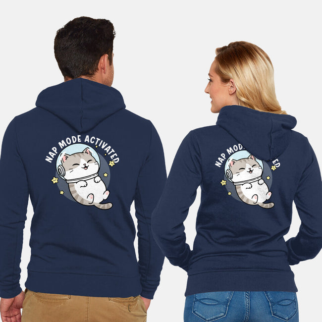 Zero‑Gravity Snooze-Unisex-Zip-Up-Sweatshirt-Lorets
