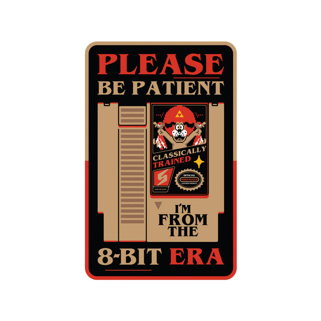 Please Be Patient-Mens-Heavyweight-Tee-BadBox