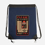 Please Be Patient-None-Drawstring-Bag-BadBox