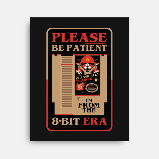 Please Be Patient-None-Stretched-Canvas-BadBox