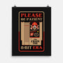 Please Be Patient-None-Matte-Poster-BadBox
