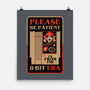 Please Be Patient-None-Matte-Poster-BadBox