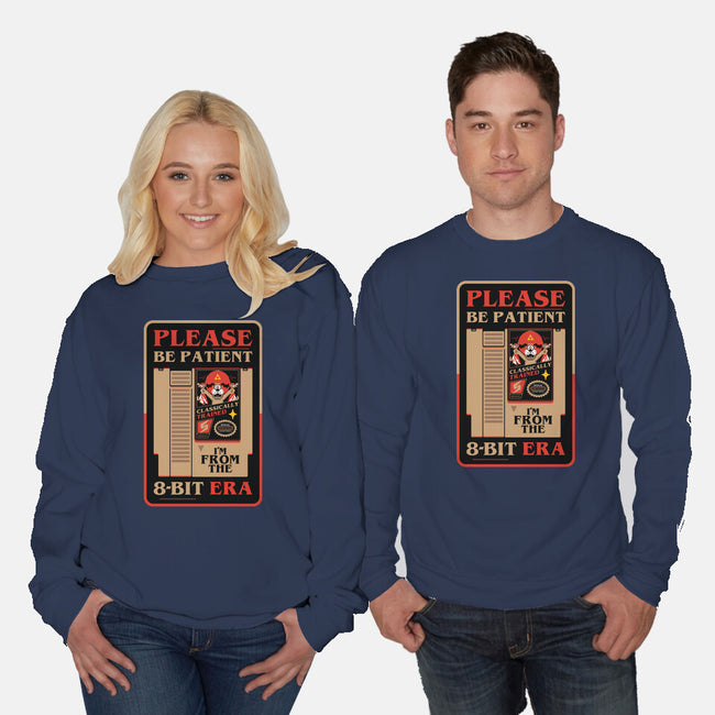 Please Be Patient-Unisex-Crew Neck-Sweatshirt-BadBox