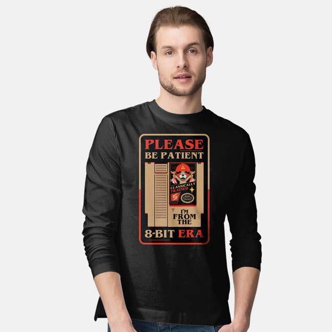 Please Be Patient-Mens-Long Sleeved-Tee-BadBox