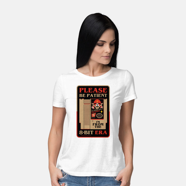 Please Be Patient-Womens-Basic-Tee-BadBox