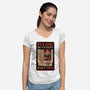 Please Be Patient-Womens-V-Neck-Tee-BadBox