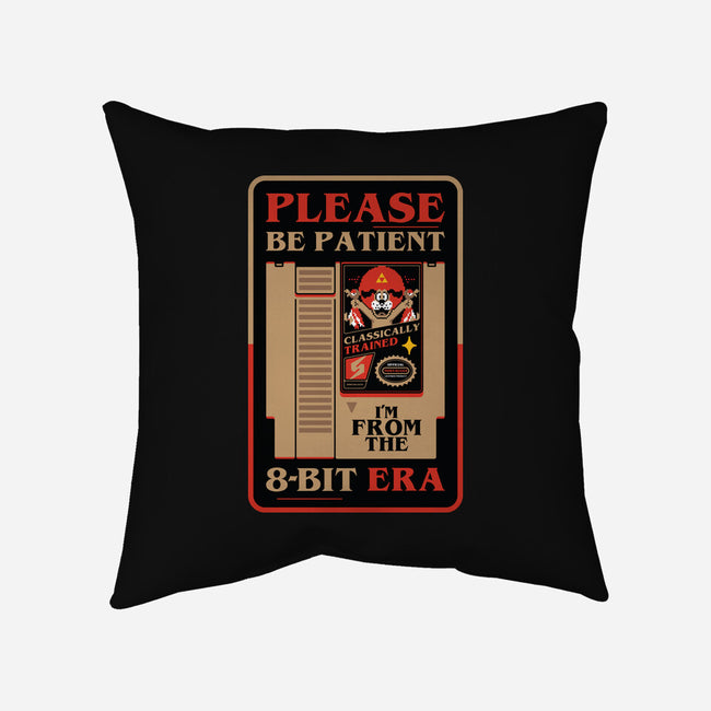 Please Be Patient-None-Removable Cover w Insert-Throw Pillow-BadBox